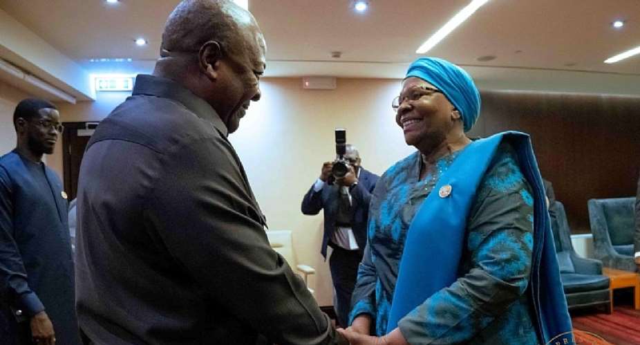 PresidentNetumboNandi-Ndaitwahlauds President Mahama for landmark UN resolution on reparation