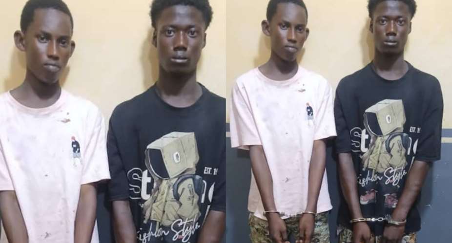 Two young men arraigned over alleged robbery, assault in Ashaiman