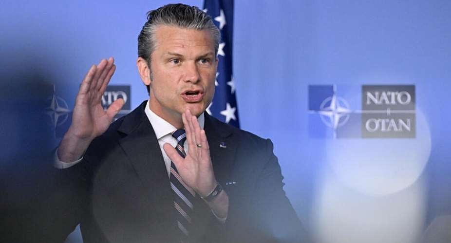 US Secretary of Defence Pete Hegseth told NATO allies Washington will conduct a review of its force presence in Europe. -  John Thys, AFP