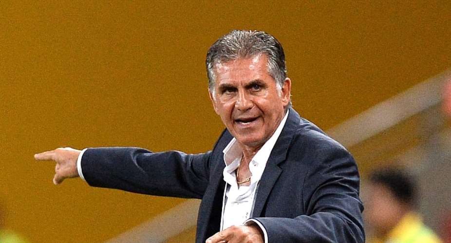 Ghana coach Carlos Queiroz