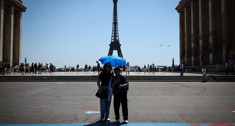National weather agency Meteo-France said the heatwave was expected to last into next week. -  Simon Wohlfahrt, AFP
