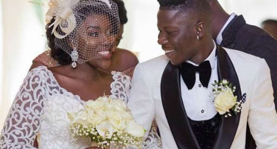 Stonebwoy and his wife