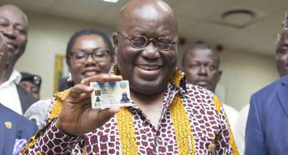 Ghana Card; The Issue Of Ghana's EC Voter ID Card