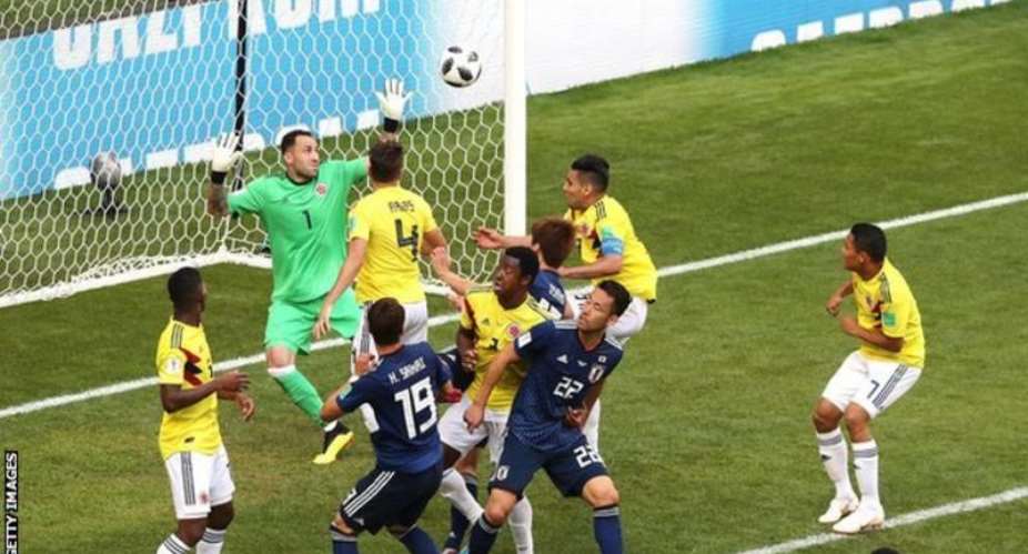 2018 World Cup: Japan Beat 10-Man Columbia