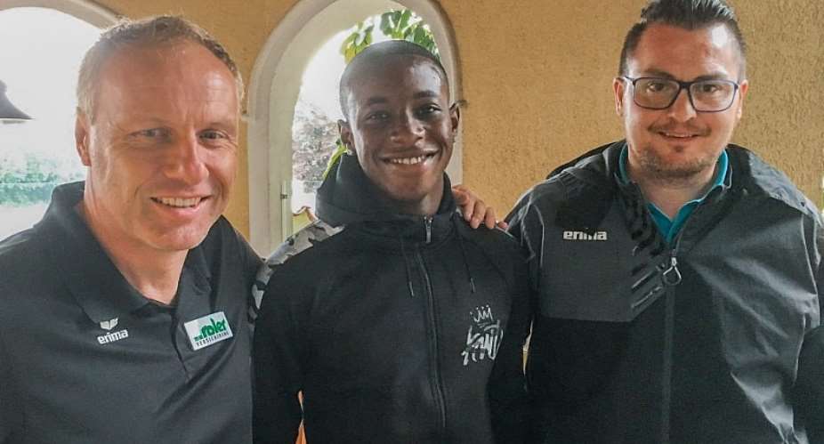 Tony Yeboah's Son Kelvin Signs One-Year Deal With German Side WSG Wattens