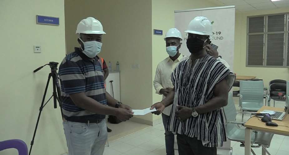 Daniel Kojo Twimasie And Family Donate To Support Construction Of 100-Bed Infectious Disease Facility