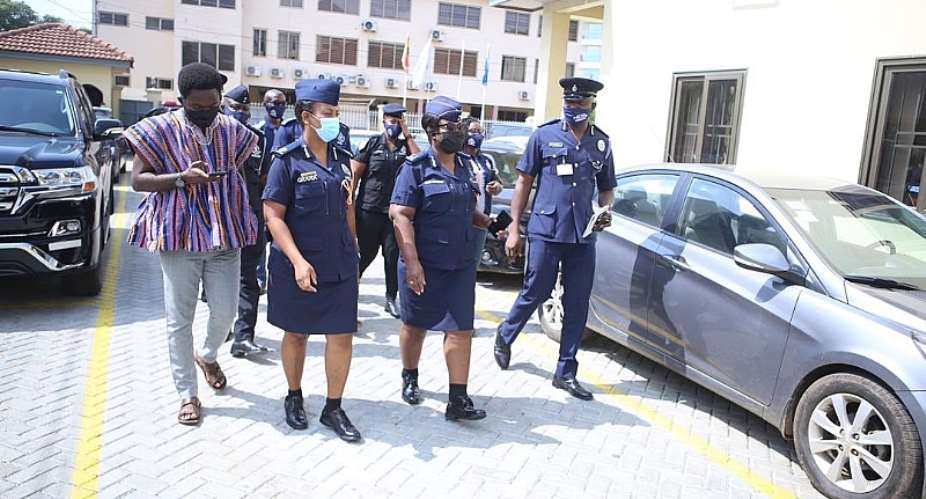 PICTURES: Director General Of Welfare Of The Ghana Police Service Visits GFA