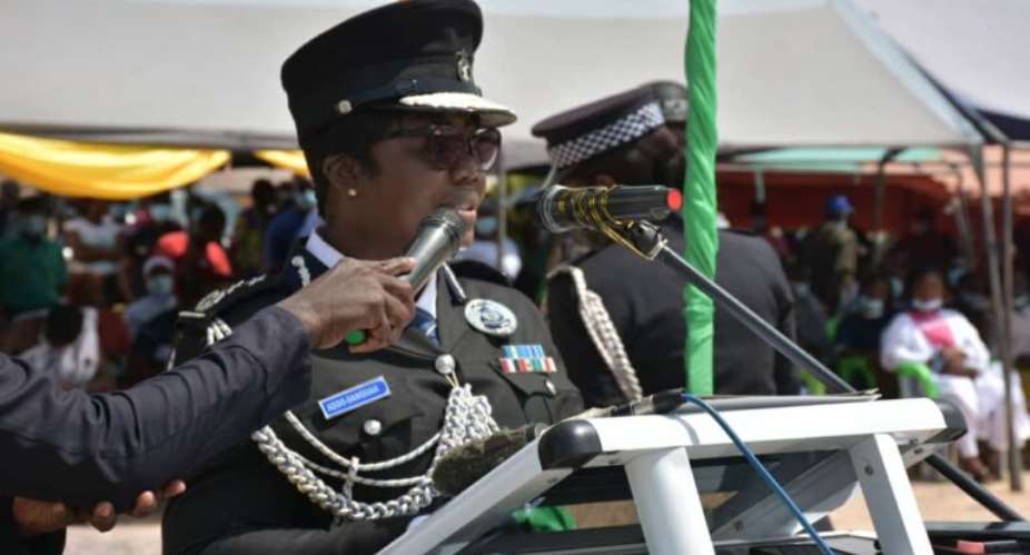 Dont just add up to the numbers – Maame Tiwaa tells female police recruits