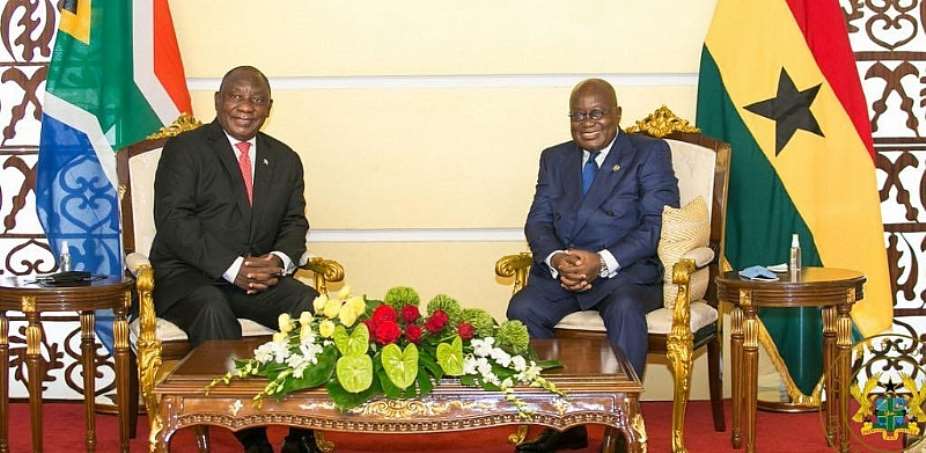 May your new term be marked by continued success, progress for South Africans – Akufo-Addo congratulates Cyril Ramaphosa