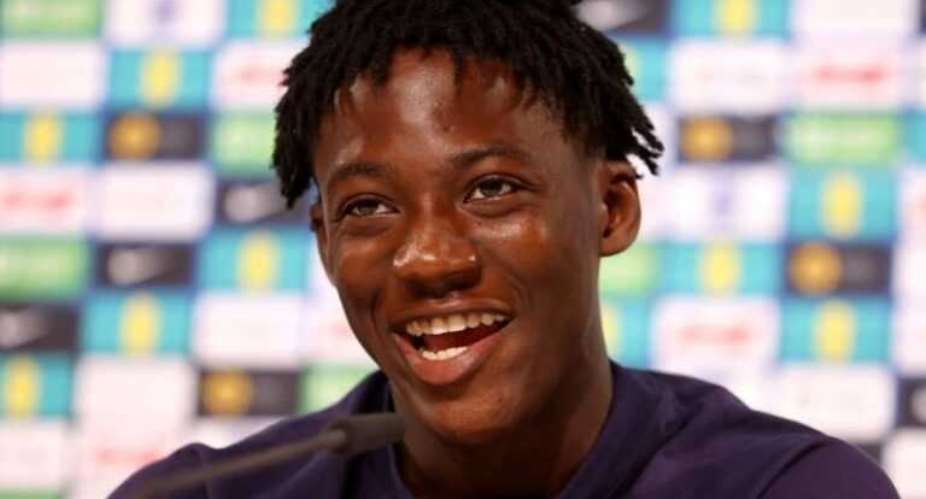 I am proud of my Ghanaian heritage - England midfielder, Kobbie Mainoo