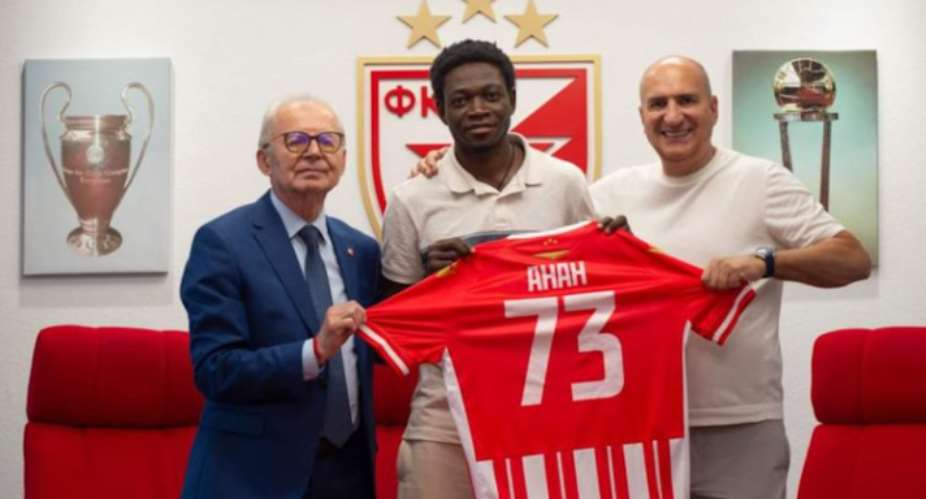 Ebenezer Annan completes Serbian giants Red Star Belgrade