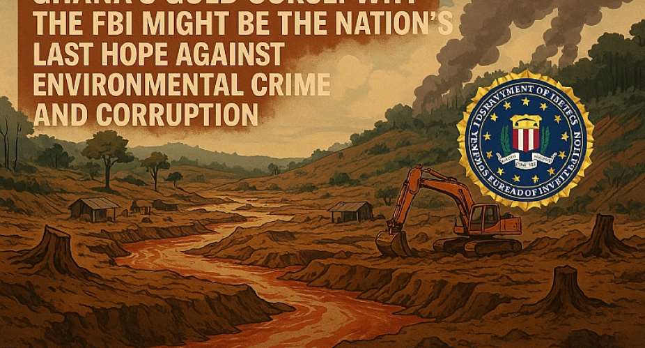 Ghana’s Gold Curse: Why the FBI Might Be the Nation’s Last Hope Against Environmental Crime and Corruption