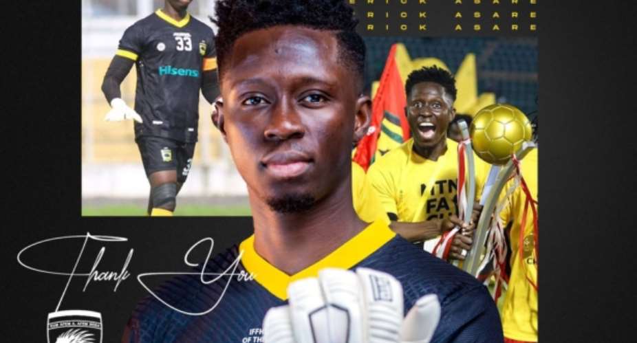 Asante Kotoko part ways with goalkeeper Frederick Asare after contract expiration