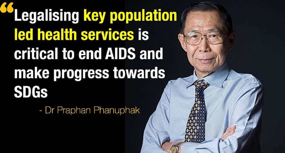 Legalising key population led health services in Thailand is a gamechanger
