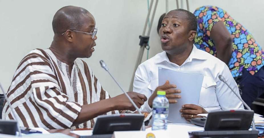 SC nominees vetting: ‘I have indomitable spirit, you cant intimidate me’ – Ahiafor clashes with Afenyo-Markin