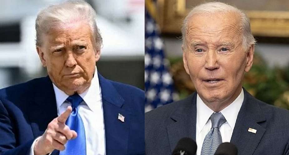 President Donald John Trump and Joseph Robinette Biden Jr.