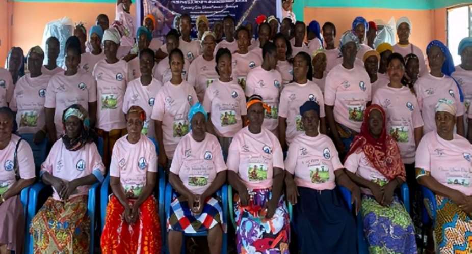 CCLD Ghana mobilizes 100 women farmers to champion land rights and economic empowerment in Sekyere Afram Plains