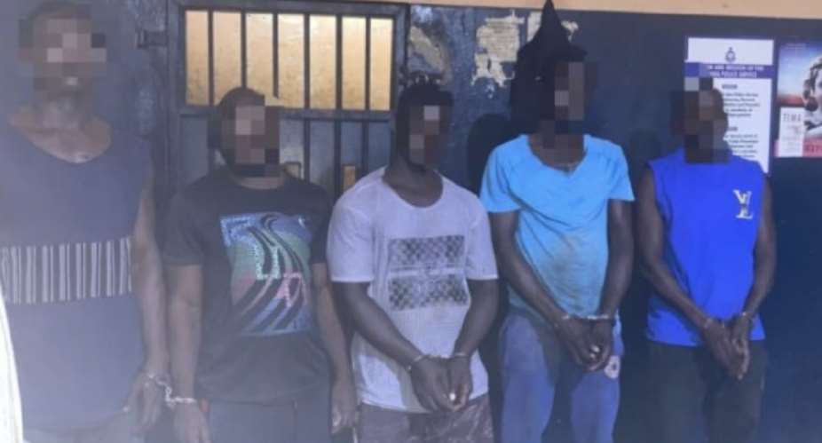 Tema Police arrest six over warehouse robberies, recover stolen goods