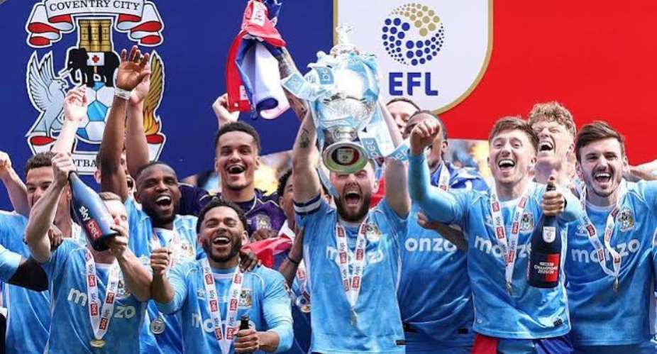 Getty ImagesImage caption: Coventry City won the Championship last season