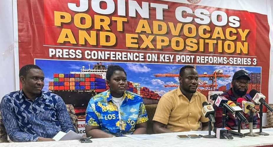 CSOs question governments commitment to fight corruption over alleged port irregularities