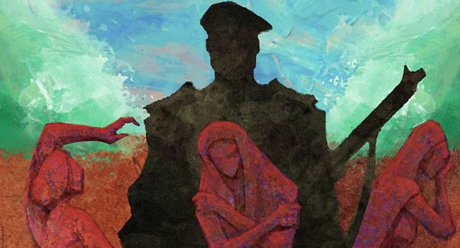 An unpublished 2024 report by the United Nations Population Fund found a surge in sexual violence in Mozambiques Cabo Delgado province since conflict began in 2017. -  Studio FMM