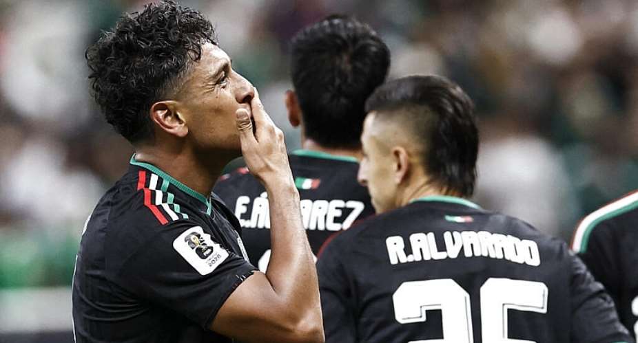 Luis Romo scored Mexicos winner against South Korea to lead the co-hosts to top spot in Group A and qualification for the last 32 knockout stages. - AFP - ULISES RUIZ