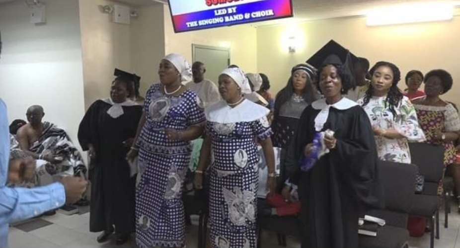 US-Based Ghanaian Church Gives Laptops, Bibles To College-bound Students