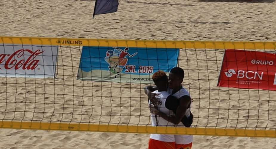 Ghana Excels In Beach Volleyball At SAL 2019