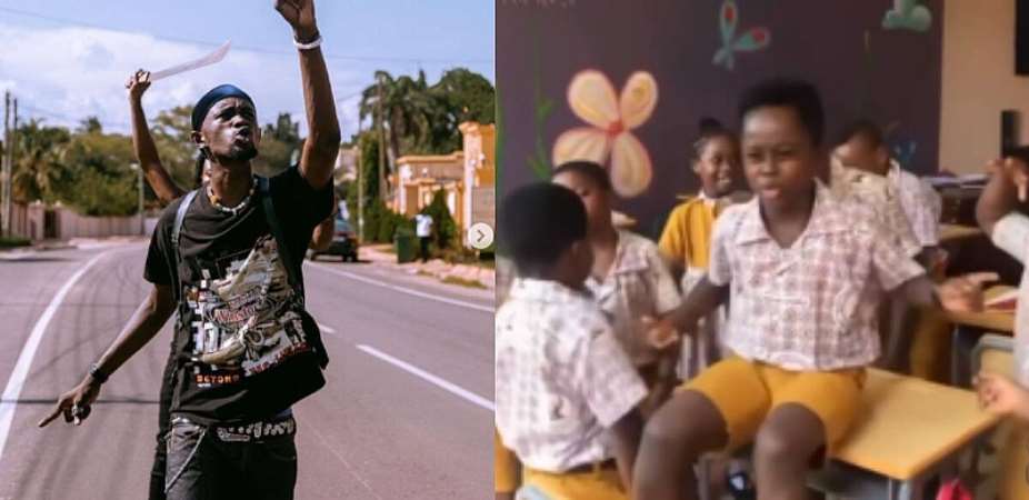 Black Sherif and Shortest boy in Adisadel perform live on stage and students go crazy