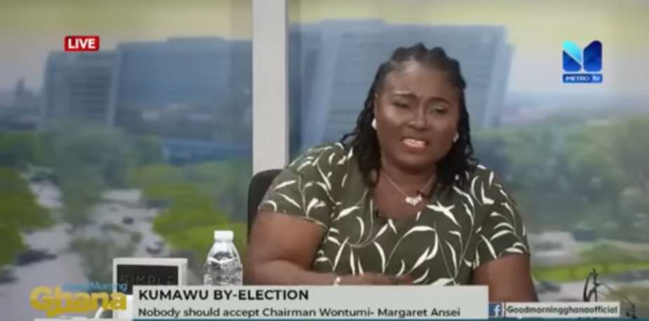 Internationally acclaimed liar ‘Bawumia’ has the guts to contest for president; he doesn’t respect us—Margaret Ansei