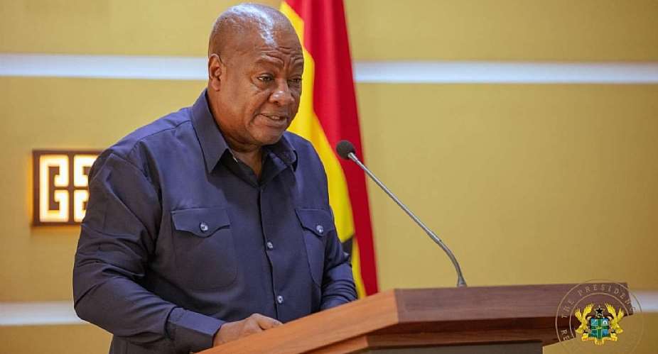 President Mahama announces allocation of GHS1bn to boost security agencies
