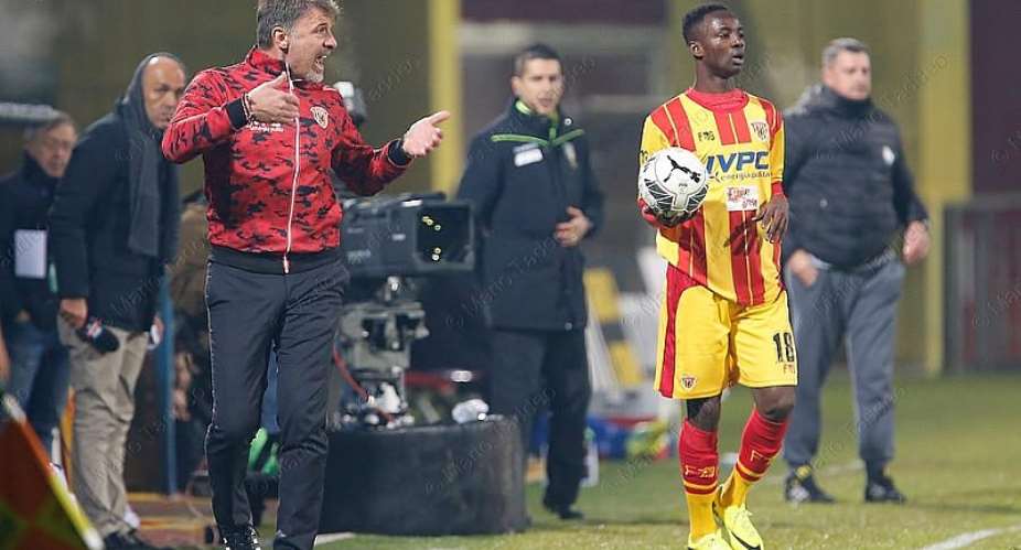 Italian Serie A side Benevento capture Ghanaian defender Bright Gyamfi