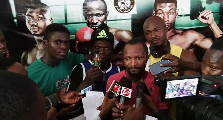 Fresh King Kong Holds Media Workout At Seconds Out Gym