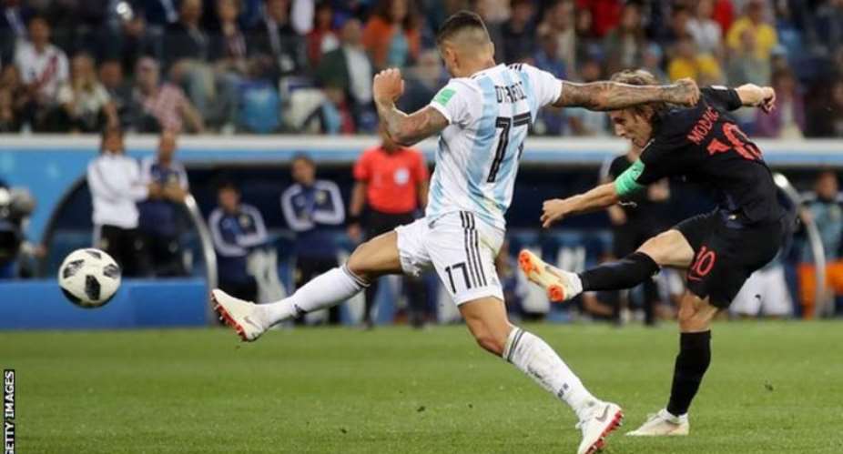 2018 World Cup: Croatia Stun Argentina To Reach Last 16
