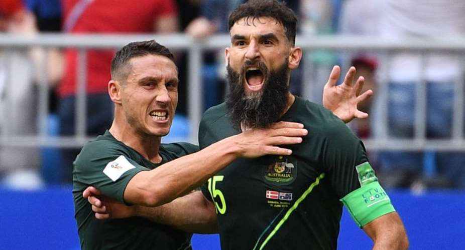 2018 World Cup: Denmark 1-1 Australia: VAR Penalty Hands Australia Draw