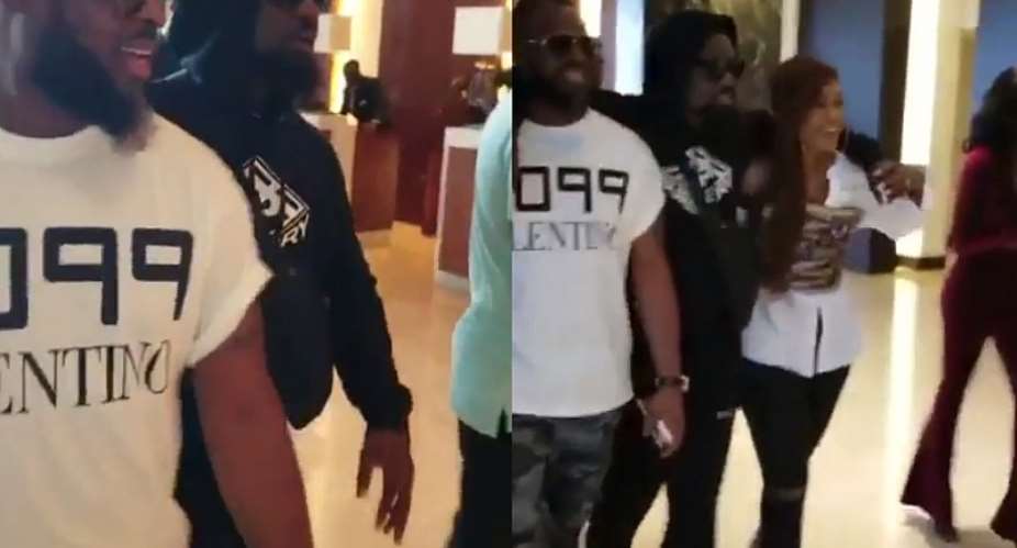 Sarkodie secretly returns to Ghana with face covered but fans recognised him