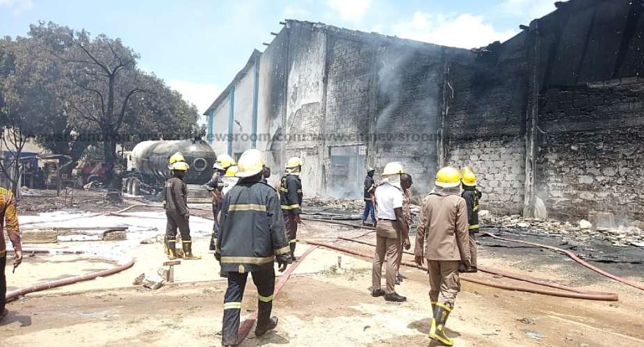 Parts of Kumasi Shoe Factory to be demolished after fire incident