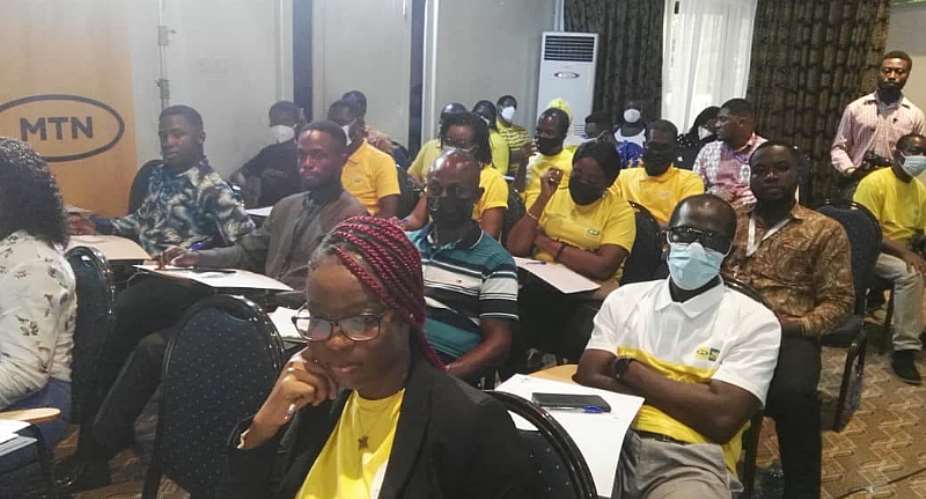 Global Y'ello Care Day: MTN Ghana builds capacity of student leaders from tertiary institutions