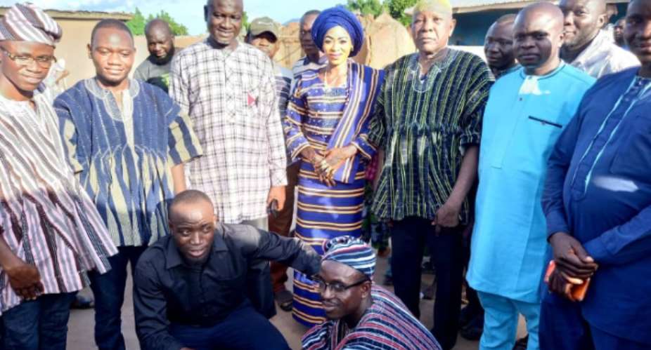 Savannah Region: NPP Chairman joins two MPs in connecting with constituents