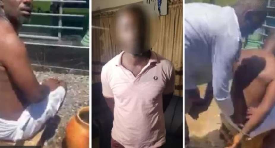 'You are stupid, who asked you to take pictures' — Businessman in alleged attempted ritual murder assaults GhOne journalist
