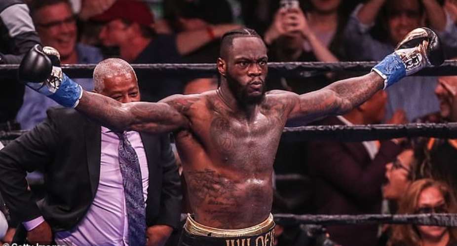 Wilder Launches Attack On Joshua After Defeat