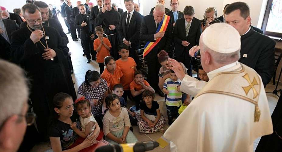 Vatican MediaHandout via REUTERS