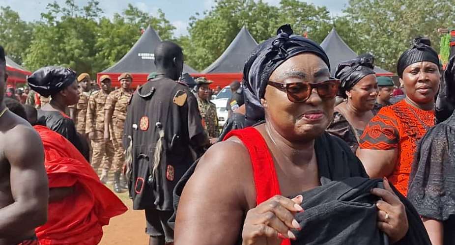 Dr Freda Prempeh leads gov’t delegation to observe one-week funeral rite of the late Duayaw-Nkwantamanhene