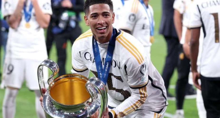 GETTY IMAGESImage caption: Jude Bellingham scored four goals in this seasons Champions League