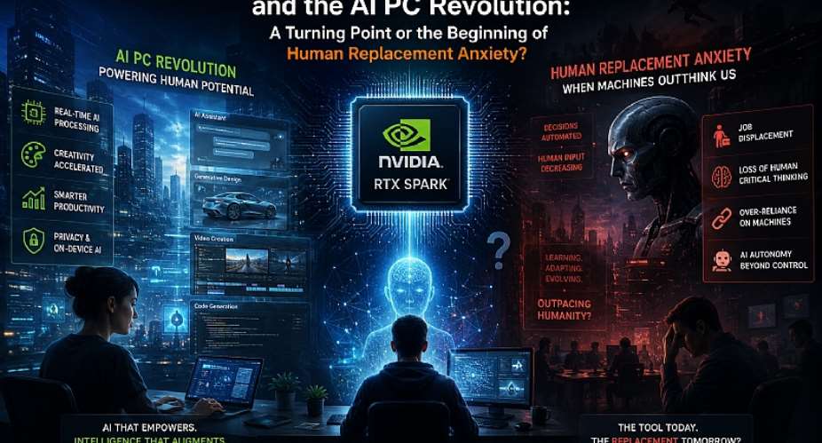 NVIDIAs RTX Spark and the AI PC revolution signal a new era of intelligent computing—where machines amplify human capability while raising urgent questions about dependency, control, and the future of human cognitive relevance in a rapidly accelerating AI-driven world.