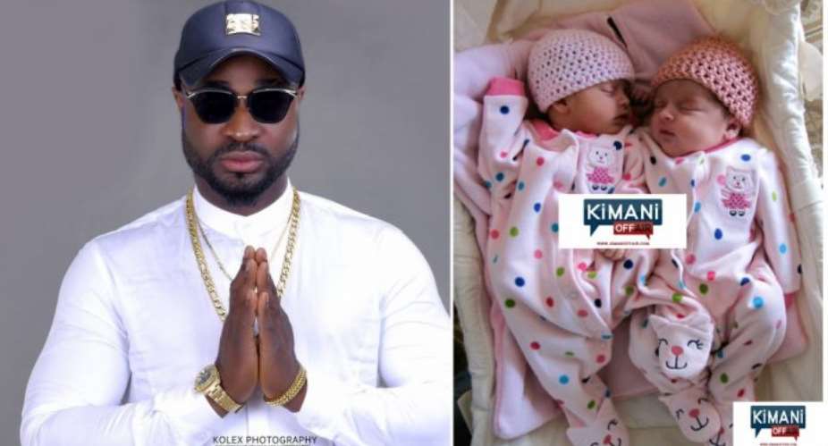 Singer, Harrysong Breaks Record, Welcomes Twins with Babymama