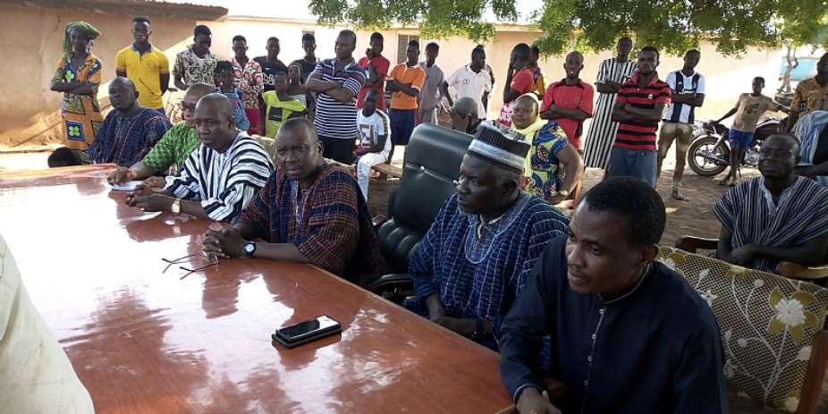 Savannah Regional Minister embarks on familiarization tour at Central Gonja District