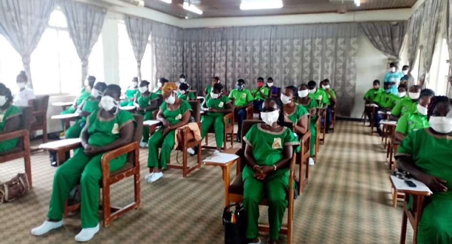Schools Support Program:32 People Recruited In Obuasi Under YEA