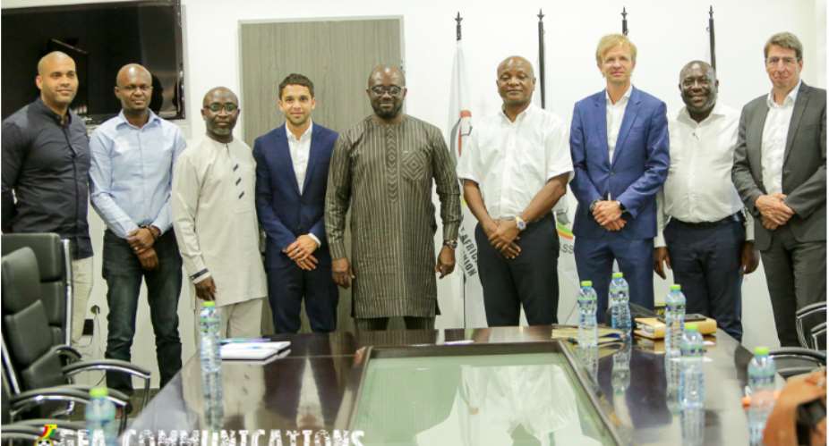 Hearts of Oak and partners visit Ghana FA