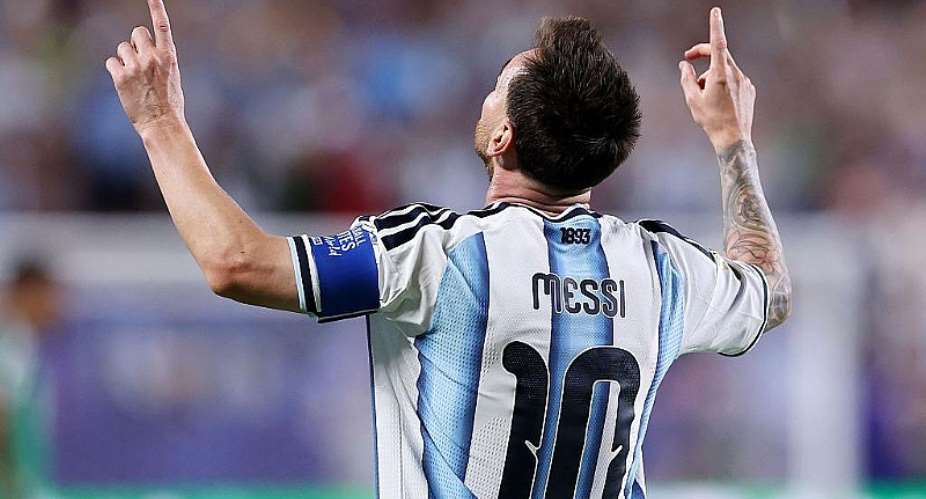 Getty ImagesImage caption: His double against Austria means Lionel Messi has now scored 18 goals in 28 World Cup matches, surpassing the record held by former Germany striker Miroslav Klose, who scored 16